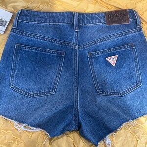 Guess High Waisted Denim Shorts size 26